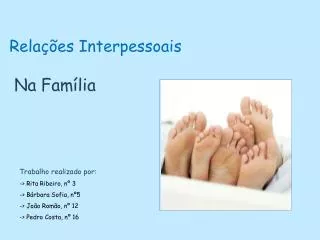 rela es interpessoais na fam lia