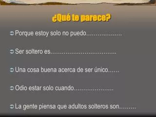 qu te parece