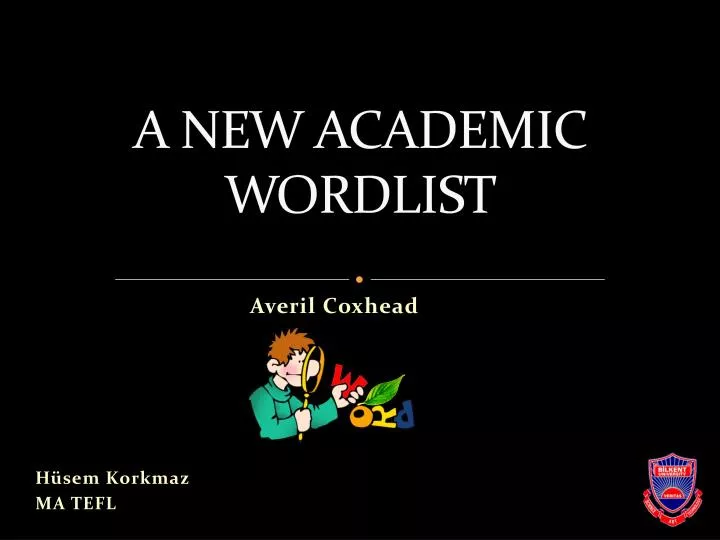 a new academic wordlist