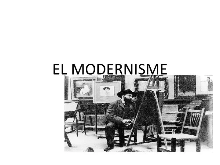 el modernisme