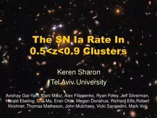 The SN Ia Rate In 0.5&lt;z&lt;0.9 Clusters