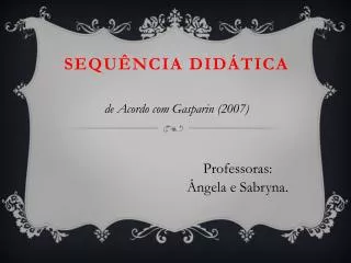 sequ ncia did tica