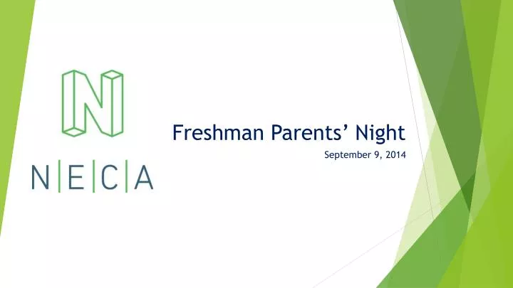 freshman parents night