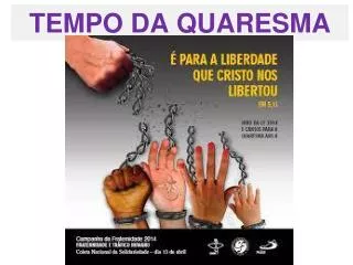 tempo da quaresma