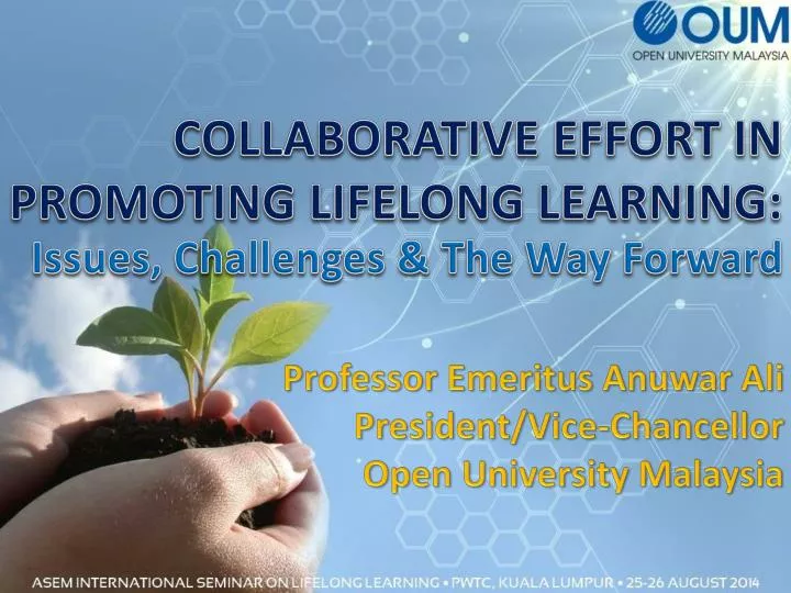 collaborative effort in promoting lifelong learning