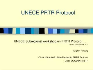 UNECE PRTR Protocol