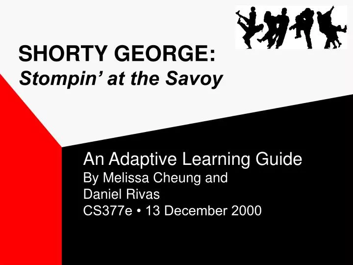shorty george stompin at the savoy
