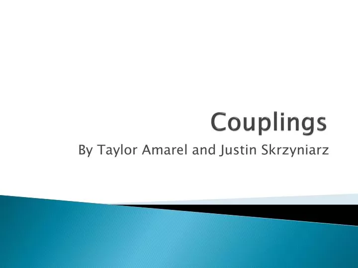 couplings