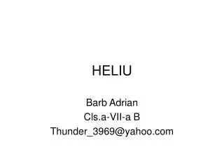 heliu