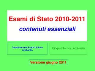 dirigenti tecnici lombardia