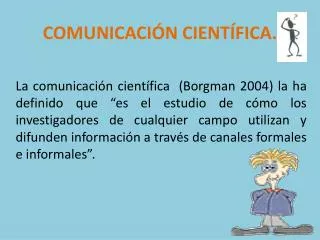comunicaci n cient fica