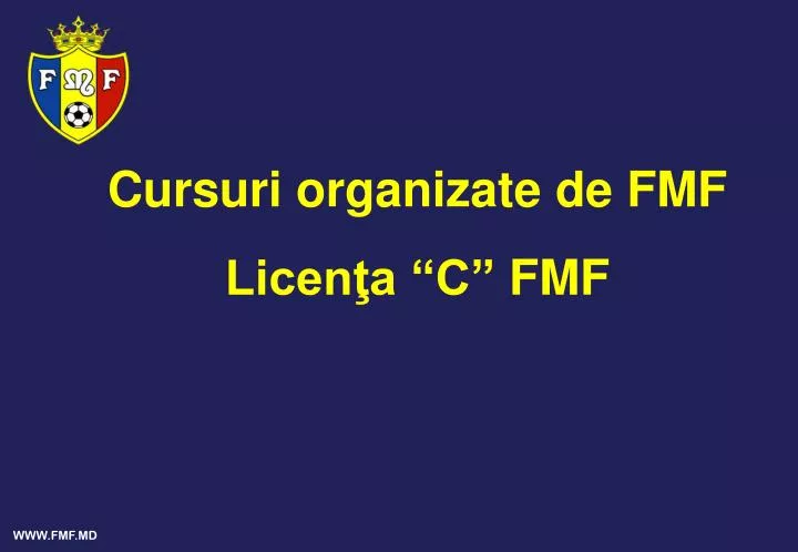 cursuri organizate de fmf licen a c fmf