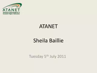 ATANET Sheila Baillie