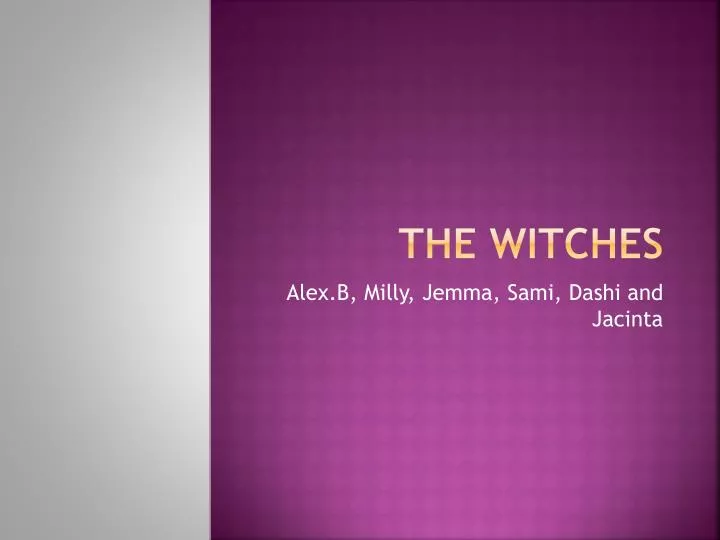 the witches