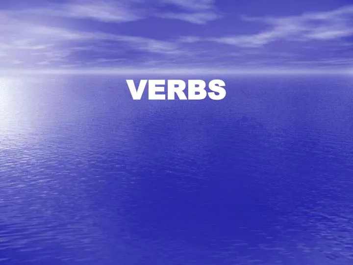 verbs