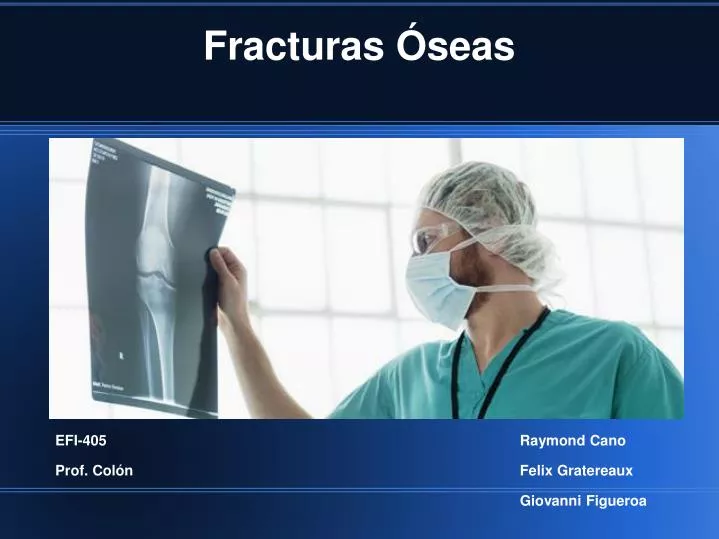 fracturas seas