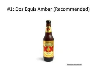 1 dos equis ambar recommended