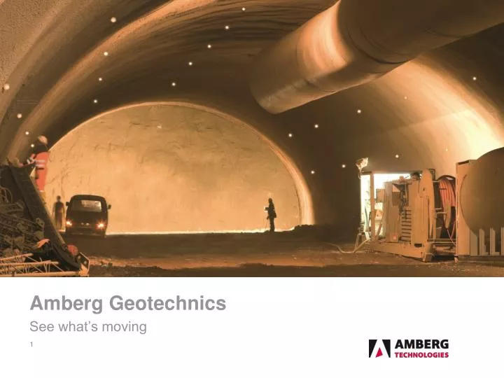 amberg geotechnics see what s moving