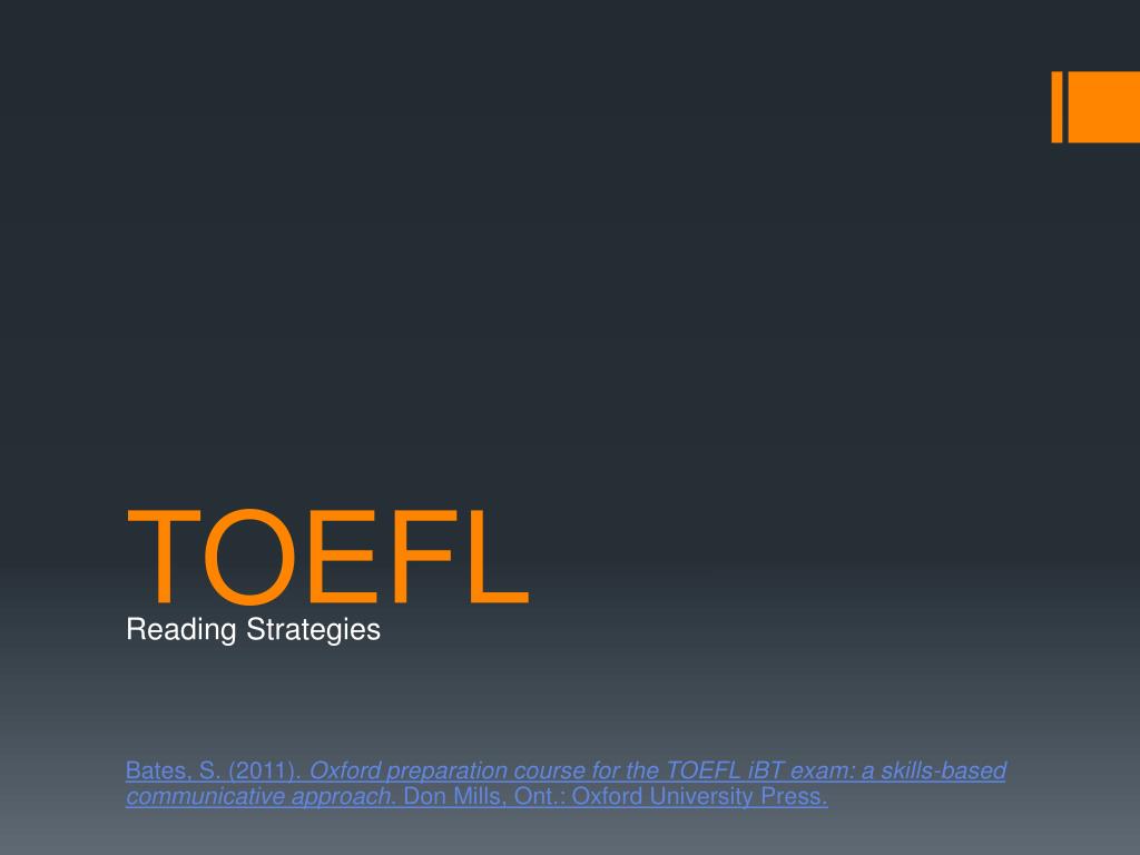 PPT - TOEFL PowerPoint Presentation, free download - ID:5452322