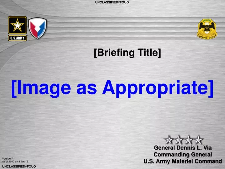 briefing title