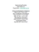 Upcoming IAAP Webinars: Enhance Your Skills and Solutions - slide 1