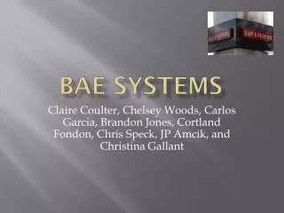 BAE Systems