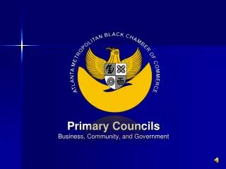 Primary Councils Business, Community, and Government