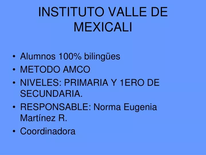instituto valle de mexicali