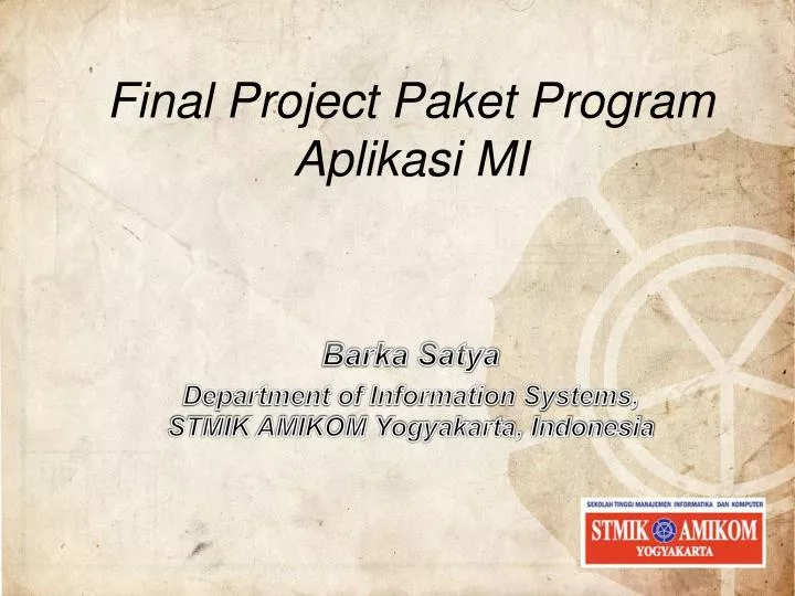 final project paket program aplikasi mi