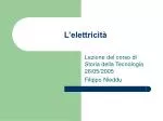 L’elettricità - slide 1