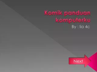 komik panduan komputerku