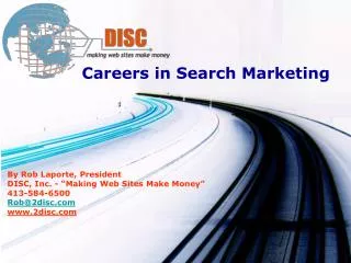 Careers in Search Marketing
