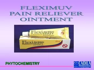 FLEXIMUV PAIN RELIEVER OINTMENT