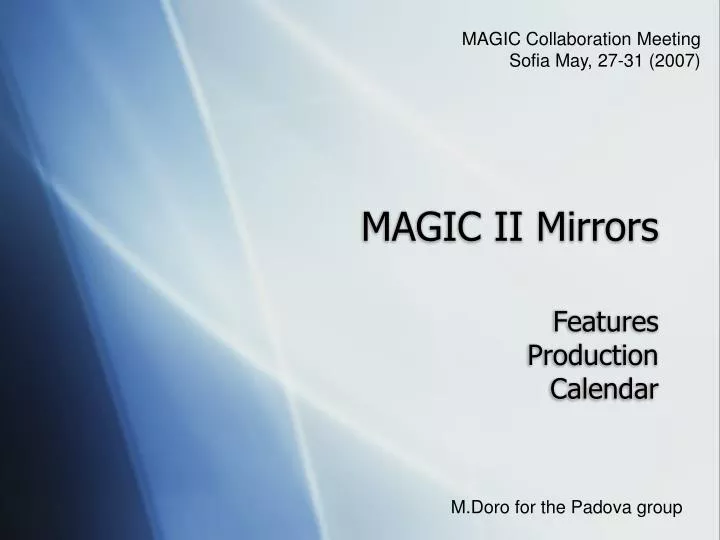 magic ii mirrors