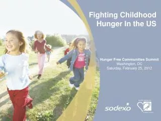 Fighting Childhood Hunger In the US