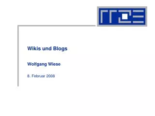 wikis und blogs