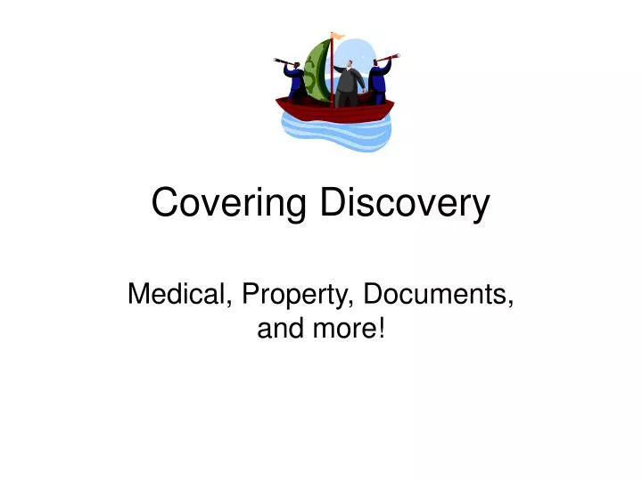 covering discovery