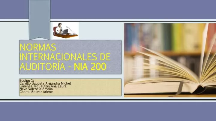 normas internacionales de auditor a nia 200