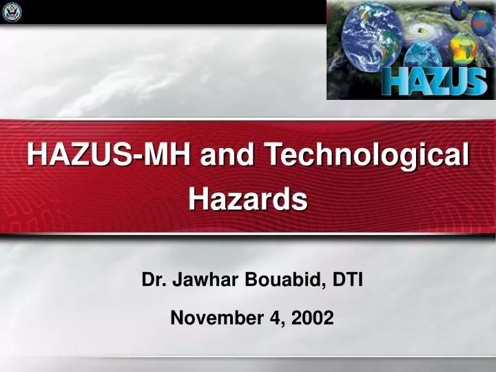 hazus mh and technological hazards