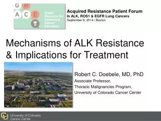mechanisms of alk resistance implications for treatment