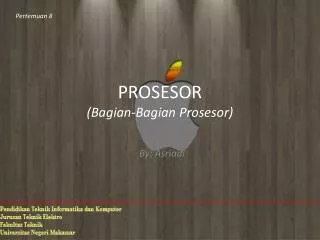 prosesor bagian bagian p rosesor