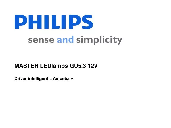 master ledlamps gu5 3 12v driver intelligent amoeba