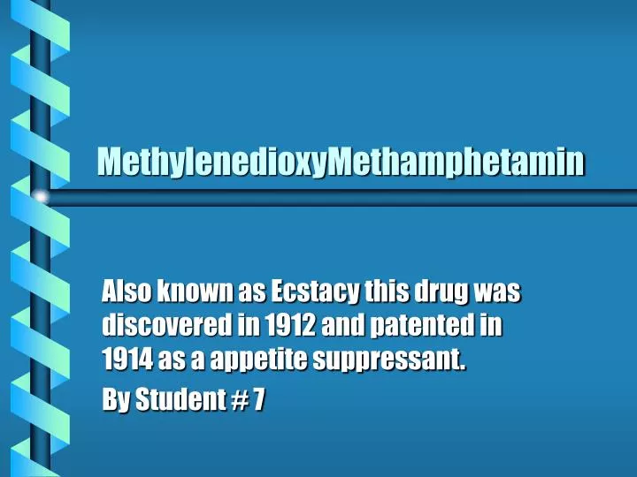 methylenedioxymethamphetamin