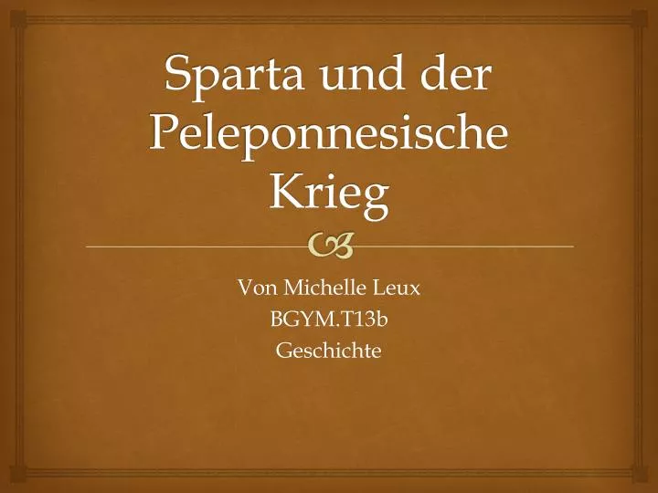 sparta und der peleponnesische krieg