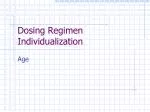 Dosing Regimen Individualization - slide 1