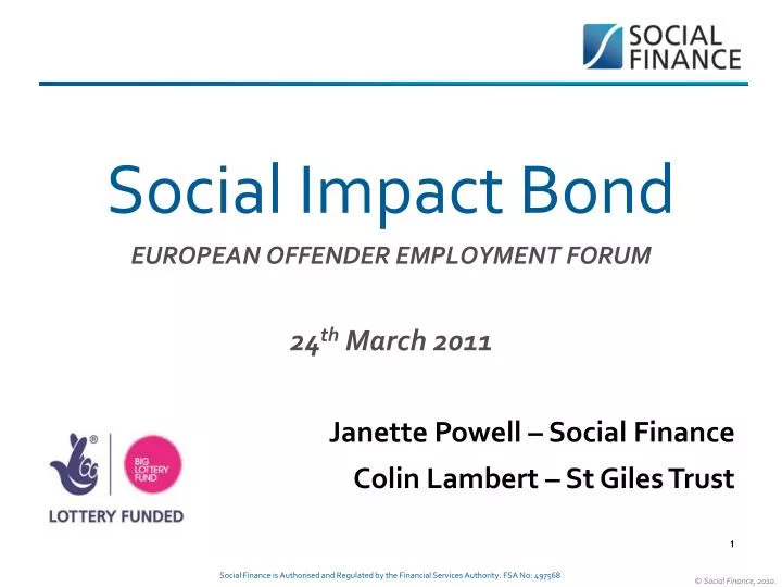 social impact bond