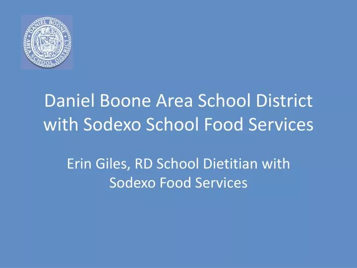 daniel boone area school district with sodexo school food services