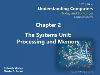 Chapter 2 The Systems Unit: Processing and Memory