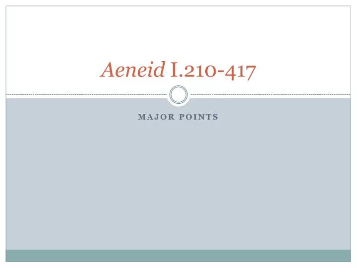 aeneid i 210 417