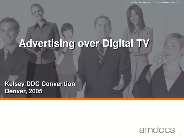 advertising over digital tv